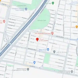 نمایش موقعیت آموزشگاه آلفاتیونینگ روی نقشه