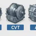 تفاوت گیربکس های CVT, DAE و AL4 در یک نگاه